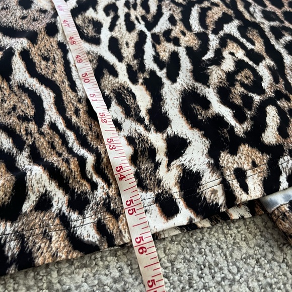 Just Cavalli Leopard Long Formal Dress Size L - Picture 14 of 14